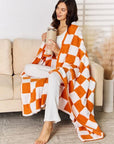 Cuddley Checkered Decorative Throw Blanket